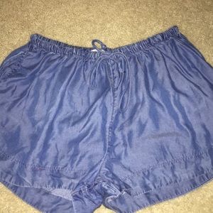 flow jean shorts